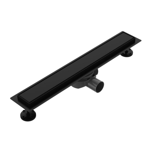 WISENT WK91518B-60 matt black shower drain 60 cm — Wisent.lv