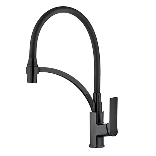 WISENT WL5186B-3 matt black kitchen faucet — Wisent.lv