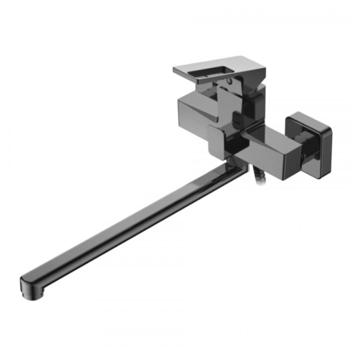 WISENT WL3303D gunmetal bath faucet with shower set — Wisent.lv