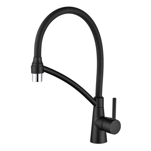 WISENT WL5400B-3 matt black kitchen faucet — Wisent.lv