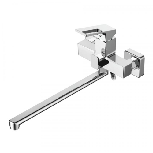 WISENT WL3303 chrome bath faucet with shower set — Wisent.lv